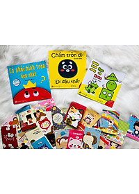 Combo Ehon Điều Kỳ Diệu Từ Những Hình Khối - Bộ 3 Cuốn (Ehon Nhật Bản 0-6 Tuổi) - Kèm Sổ Tay Mini Siêu Dễ Thương