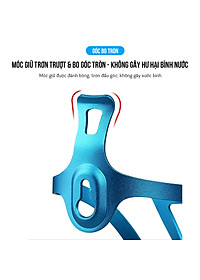Giá Đỡ Bình Nước Xe Đạp Bằng Kim Loại Nhôm Siêu Nhẹ Gắn Cho Xe Đạp Thể Thao (Tặng Kèm Phụ Kiện, Dụng Cụ Lắp Đặt) - Mai Lee