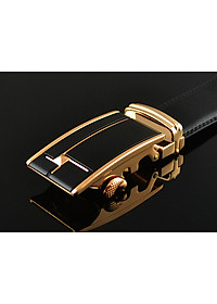 Thắt lưng nam cao cấp AT Leather P110 - Đen