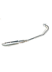 Pô Leovince bạc + cổ pô Exciter 135 