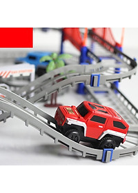 Lắp Ghép Mô Hình Đường Ray Xe Ô Tô