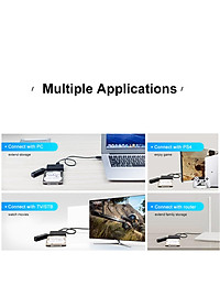 Bộ chuyển đổi ổ cứng OImaster EB-0001AU3 2.5 "SATA I / II / III to USB3.0 cho SSD HDD
