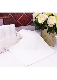 Khăn lau mặt trắng cao cấp A dùng cho spa, khách sạn, nhà nghỉ, homestay
