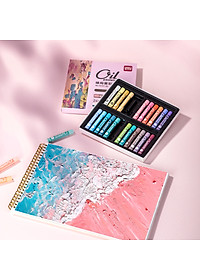  Bút sáp dầu chuyên dụng Deli - 24 Màu - 72131