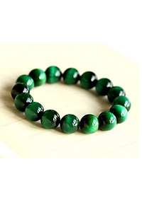 Vòng Tay Đá Mắt Hổ Xanh Lá Cho Người Mệnh Mộc Và Mệnh Hỏa