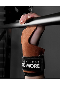 Găng Tay Tập GYM Hở Mu Da Bò Wrist Guard Aolikes (1 Đôi)