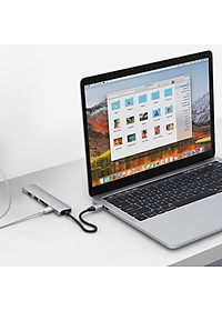 Cổng Chuyển Hyper HyperDrive Bar 6-in-1 USB-C Hub (HD22E) For Macbook, Ipad Pro 2018, PC & Devices - Hàng Chính Hãng