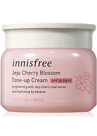 Kem dưỡng ẩm làm sáng chống nắng cho da innisfree Jeju Cherry blossom Tone-up cream SPF30 PA++ 50ml – 131172154