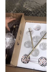 Đèn chùm pha lê ZONE trang trí nội thất hiện đại 