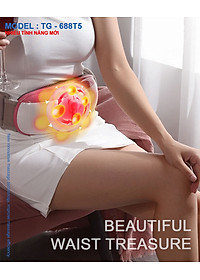 Đai (máy) massage bụng rung lắc và xoay aYosun TG - W688T5Premium thế hệ mới. Hỗ trợ Làm thon gọn cơ thể, mát xa thư giãn và giúp tiêu hóa tốt
