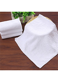 Khăn lau mặt trắng cao cấp A dùng cho spa, khách sạn, nhà nghỉ, homestay