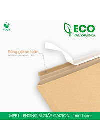 MPB1 - 16x11 cm - 20 phong bì carton đóng hàng - Bìa gói hàng, bìa cứng, bì thư | Magix Packaging