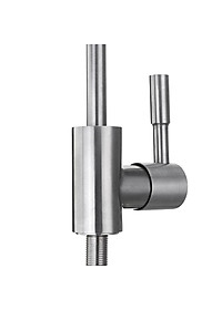 Vòi máy lọc nước R.O, NANO, UF nối nhanh SUS 304 - tặng kèm nối dây 6-6mm
