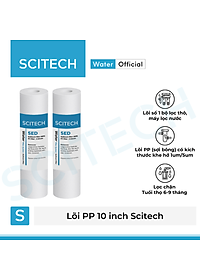 Combo 2 lõi lọc nước số 1 PP 10 inch 5 micron dùng trong máy lọc nước Nano/UF/RO, bộ lọc thô - Hàng chính hãng