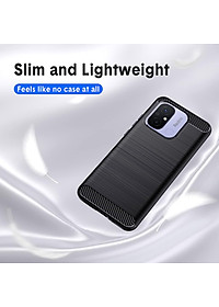 Ốp lưng chống sốc vân kim loại cho Xiaomi Redmi 12C / Poco C55 / Redmi 11A hiệu Likgus (chuẩn quân đội, chống va đập, chống vân tay) - Hàng nhập khẩu