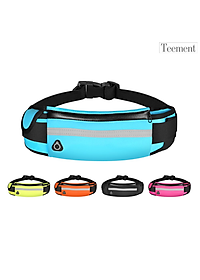 Túi Đeo Bụng Chạy Bộ Chống Nước Teement TM01, Đai Đeo Điện Thoại Chạy Bộ, Túi Đeo Hông Chạy Bộ Phản Quang -hàng Chính Hãng