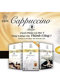 Combo 2 Hộp Cà Phê Hòa Tan Cappuccino Mocha Trung Nguyên Legend – Hộp 12 Gói 18gr – Cà Phê Vị Mocha Ngọt Đắng, Đậm Đà Cảm Xúc