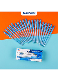 Combo 5/10/20 Bút bi Thiên Long TL-097 ngòi 0.5mm mực xanh đỏ đen nét viết thanh mảnh thiết kế trẻ trung năng động