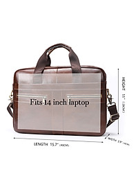 Túi xách nam da bò thật - túi xách nam da bò thật cao cấp ( 15,6")