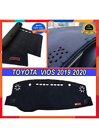 Thảm Taplo Lông Cừu Xe Vios 2018 2019 2020 2021 Chất Liệu Vải Nhung Có Chống Trượt