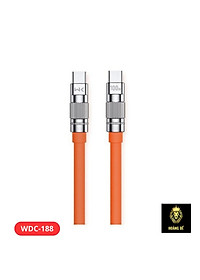 Cáp Sạc Nhanh Wekome 100W Wdc-188 2 Đầu Type-C Dây Dài 1m
