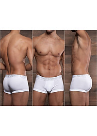 Quần lót nam boxer cao cấp thun cotton co giãn tốt, sịp đùi nam kiểu dáng hiện đại trẻ trung, lưng cạp to nam tính và co giãn thoải mái, màu trơn thanh lịch QLINC004