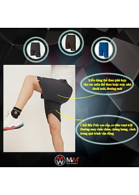 Quần đùi short gió nam thể thao Basic trẻ trung năng động, thoáng mát co giãn 4 chiều MRM Manlywear