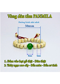 Vòng dâu tằm đính thủy ngọc - Đỏ Ruby