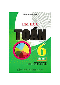 Sách - Combo Em Học Toán 6 - Tập 1+2 (Theo Chương Trình Giáo Dục Phổ Thông Mới - BC)