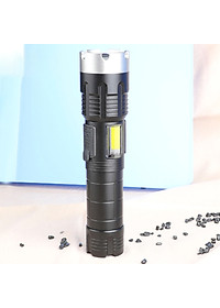Đèn pin siêu sáng P70 độ sáng 1500lumen chống nước vỏ nhôm tản nhiệt có thể sạc tuổi thọ pin dài dung lượng lớn 5000mah