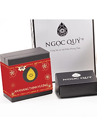 Vòng Chuỗi Mân Côi Đá Thạch Anh Tóc Đen Phối Thánh Giá hạt 12mm, ni50 - Ngọc Qúy Gemstones