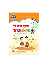 Sách - Combo Vở thực hành Toán 4, tập 1+2 (Bộ sách Chân trời sáng tạo)