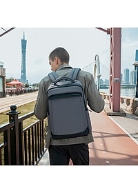 Balo du lịch Arctic Hunter chất liệu Oxford chống nước, có cổng USB - B00478