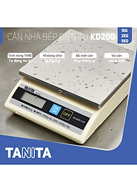 Cân điện tử nhà bếp TANITA KD200 (Chính hãng Nhật Bản), Cân nhà bếp 1kg, Cân nhà bếp 2kg, Cân nhà bếp 5kg, Cân Nhật, Cân trọng lượng, Cân chính hãng, Cân thực phẩm, Cân thức ăn, Cân tiểu ly điện tử, Cân chính xác