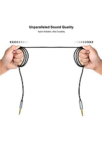 Dây Cáp Nối Dài Âm Thanh 2 Đầu Đực 3.5mm Dài 1.2M CHOETECH AUX002 - Hàng Chính Hãng