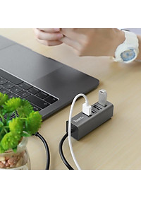 Hub USB 4 Cổng HOCO HB1 Dây Dài 80cm - Hàng Nhập Khẩu