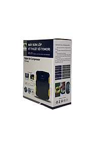 MÁY BƠM LỐP Ô TÔ TỰ NGẮT TOMORI 12V AC-01 (Bảo hành 12 tháng)
