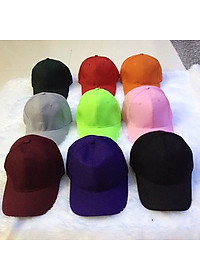 Mũ lưỡi trai - nón trơn unisex nam nữ chống nắng phong cách đơn giản, trẻ trung