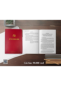 Sổ tay Đảng viên ( Bìa cứng giả da)
