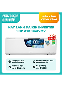 Máy lạnh DAIKIN Inverter 1 HP ATKF25XVMV – Hàng chính hãng