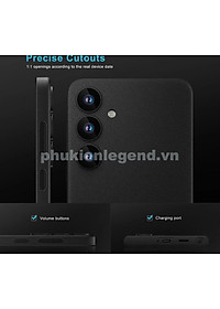 Ốp lưng nhám chống sốc siêu mỏng 0.3mm cho Samsung Galaxy S24 hiệu Memumi có gờ bảo vệ camera - Hàng chính hãng