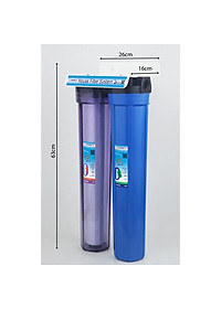 Bộ lọc nước sinh hoạt 2 cấp lọc 20inch Yamato YMTH20-2TX