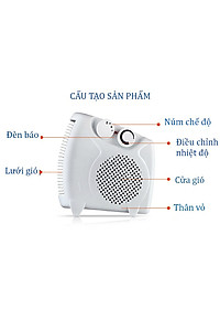 QUẠT SƯỞI 2 CHIỀU SƯỞI ẤM THÔNG MINH- HÀNG NHẬP KHẨU