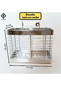 ỐNG ĐŨA INOX 304 2 NGĂN CAO CẤP