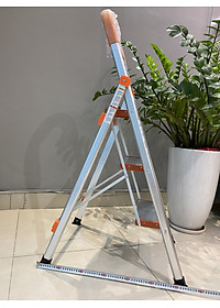 Thang nhôm 3 - 4 - 5 - 6 bậc xếp gọn - chữ A -  bản to - tay vịn -  cao cấp chính hãng -  thang gia đình đa năng gấp gọn