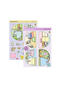 Bộ Tranh Tương Tác Cô Tiên Xanh - Nuôi Mèo