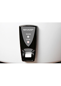Nồi Cơm Điện Nắp Rời Sharp KSH-D55V (Trắng) - Hàng chính hãng