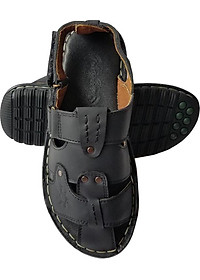 Giày Sandal Bít Mũi BIGGBEN Da Bò Thật Cao Cấp SD24