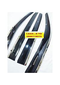 Vè Che Mưa Xe Xe Ford Ranger 2023-2016 Mẫu Chỉ Inox Cao Cấp Nhất Thị Trương, Có Trang Bị Sẵn Keo Dán 3M