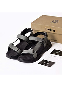 Giày Sandal Nam The Bily Quai Chéo - Màu Xám BL01X